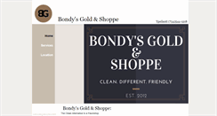 Desktop Screenshot of bondysgold.com