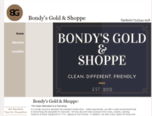 Tablet Screenshot of bondysgold.com